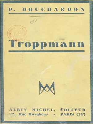 cover image of Troppmann